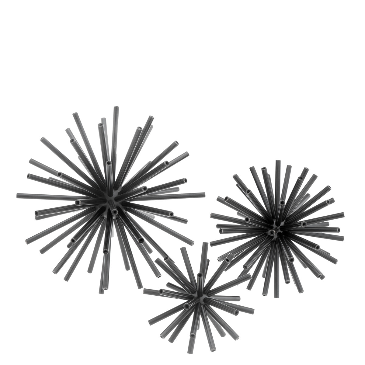 Декоративный набор черный, 3 шт Meteor