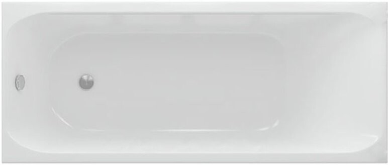 Ванна акриловая прямоугольная 150х70 см белая Aquatek &quot;Альфа&quot; ALF150-0000038
