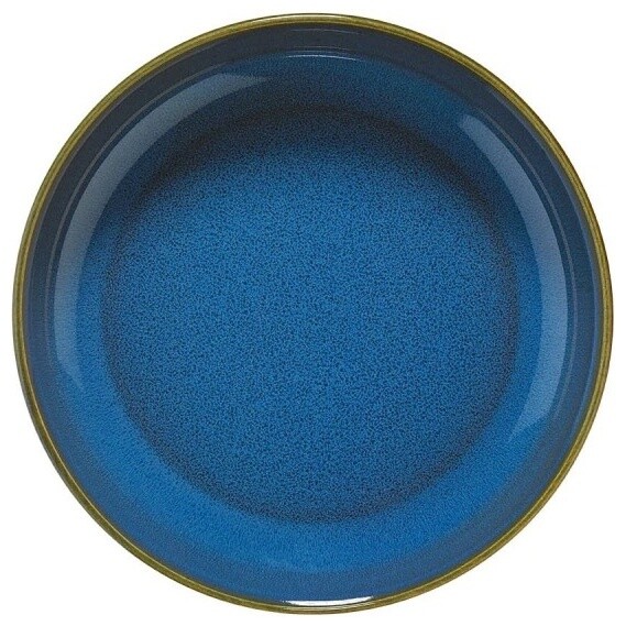 Салатник фарфоровый 800 мл синий Crouton Blue