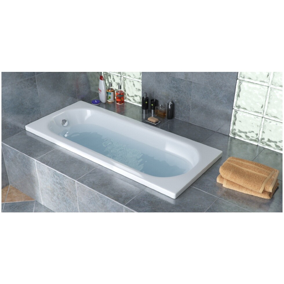 Ванна акриловая 120х70 см белая Triton "Ультра" Щ0000017400 - изображение 5