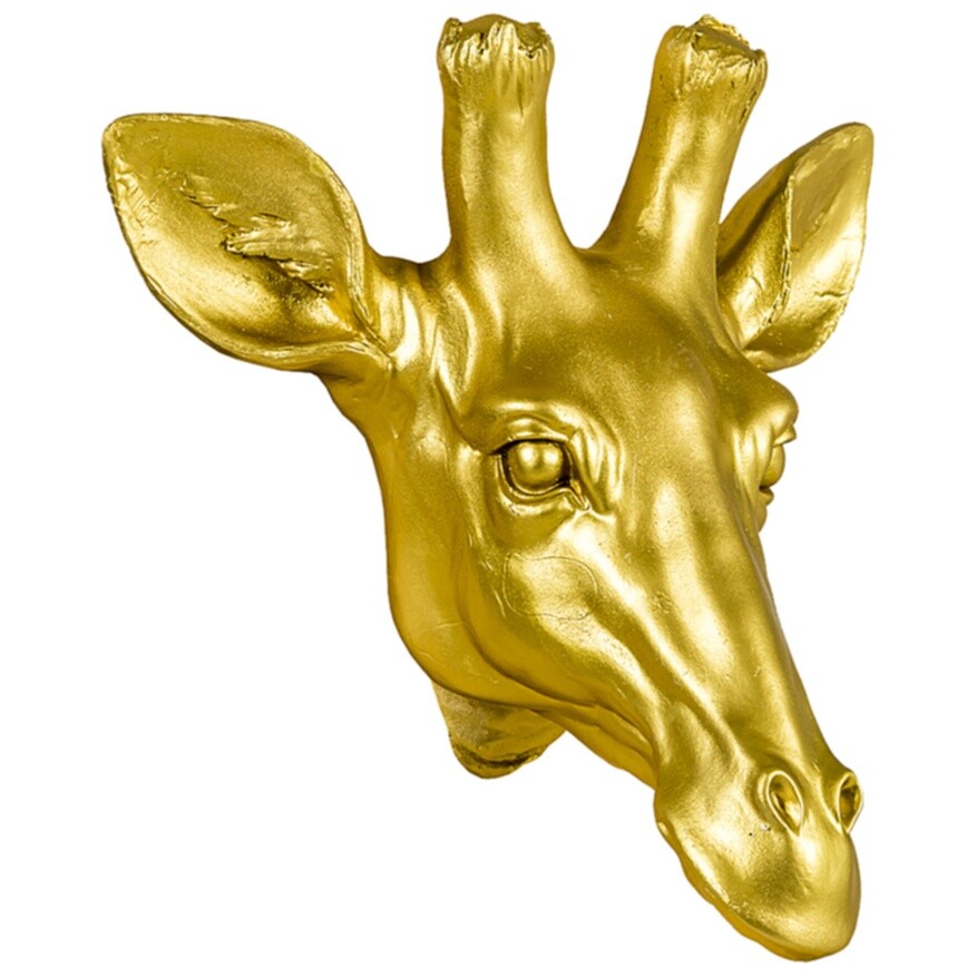 Арт-декор Веселый жираф (золотой)
