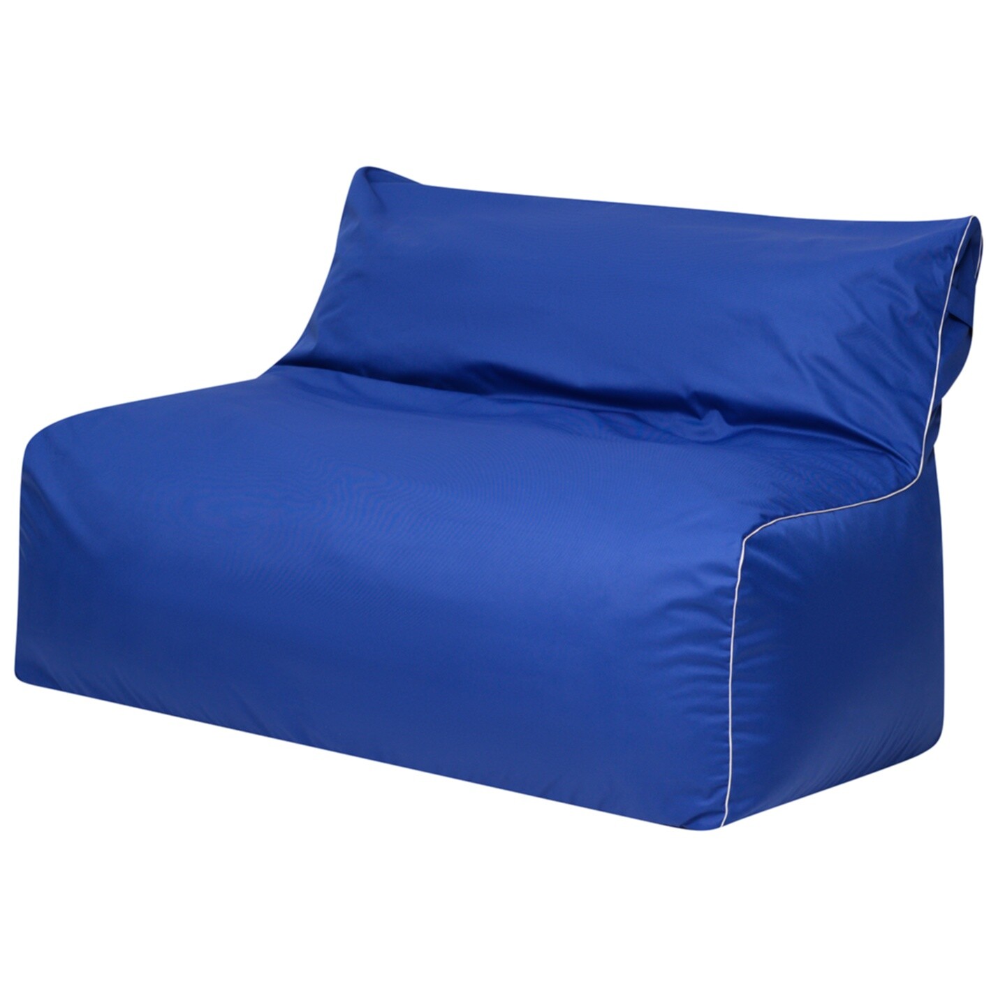 Бескаркасный диван двухместный синий &quot;Модерн&quot;
