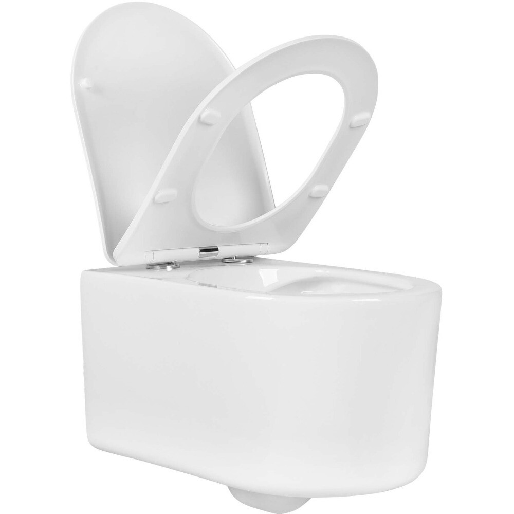 Сиденье для унитаза с микролифтом белое Aquatek AQ0204-00 - изображение 6
