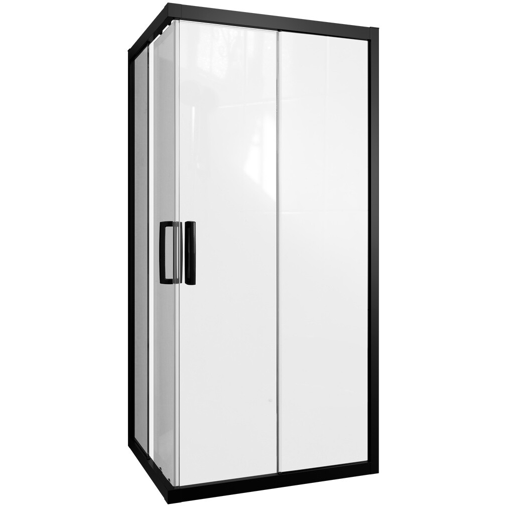 Душевой уголок прямоугольный 80х100 см черный Stworki "Карлстад" 3GW066TTKK000 - изображение 9