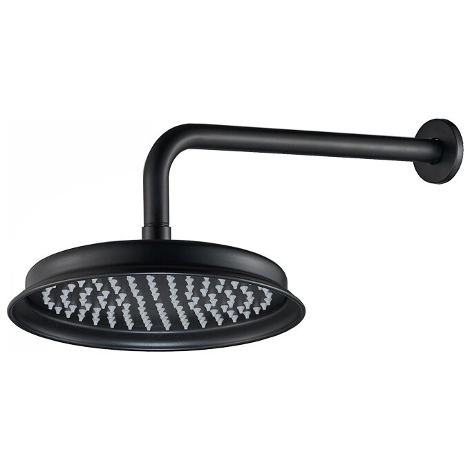 Душевой комплект встраиваемый с верхним душем черный Boch Mann Marbella Top BM8731 - изображение 8