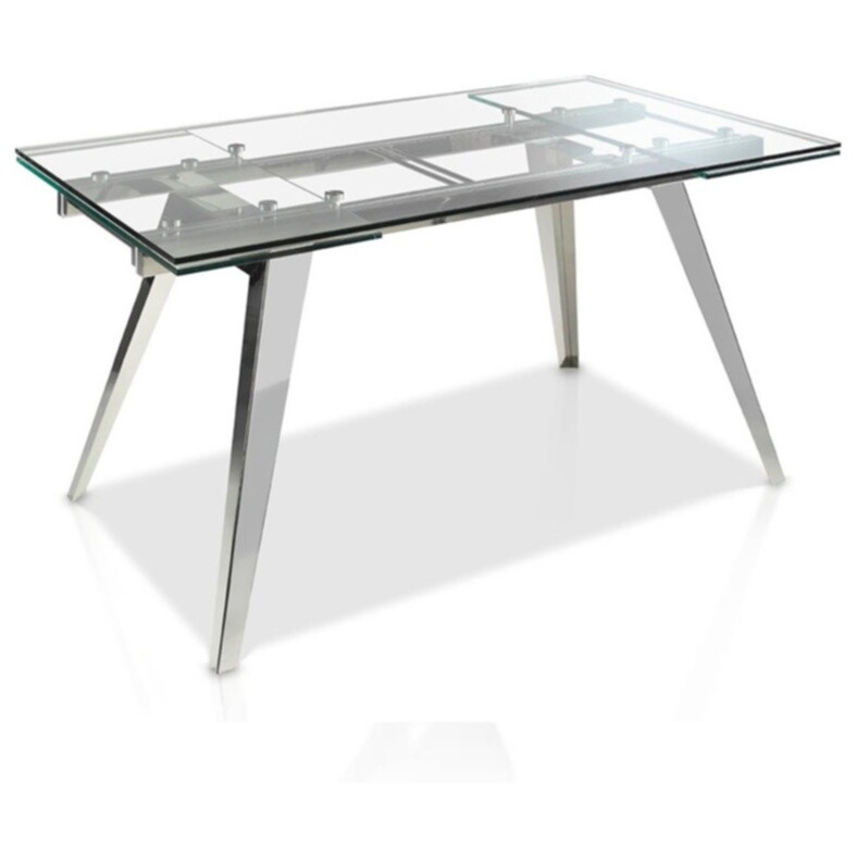 Обеденный стол раздвижной стеклянный 160-240 см D2048 от Angel Cerda