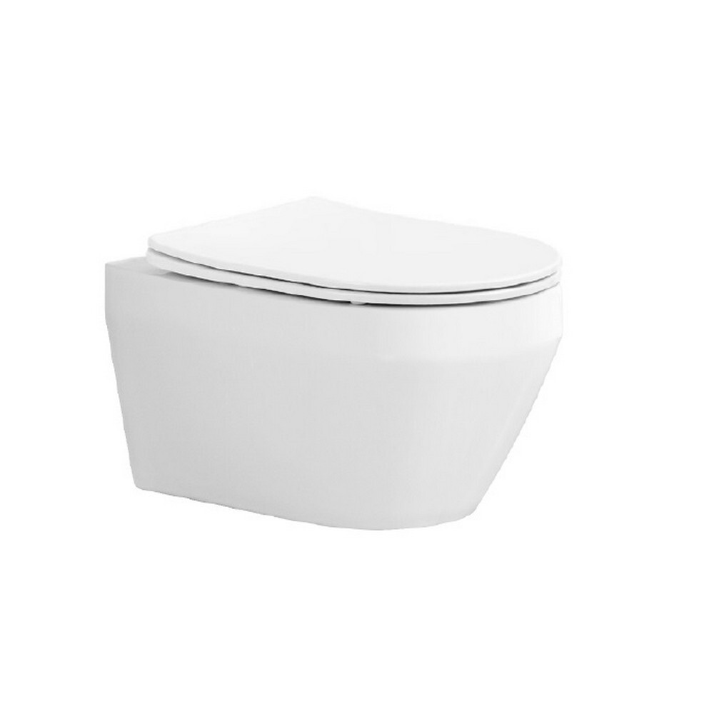 Унитаз белый Aquatek "Лея" AQ1155-00 с инсталляцией INS-0000012 и белой кнопкой KDI-0000009 - изображение 5