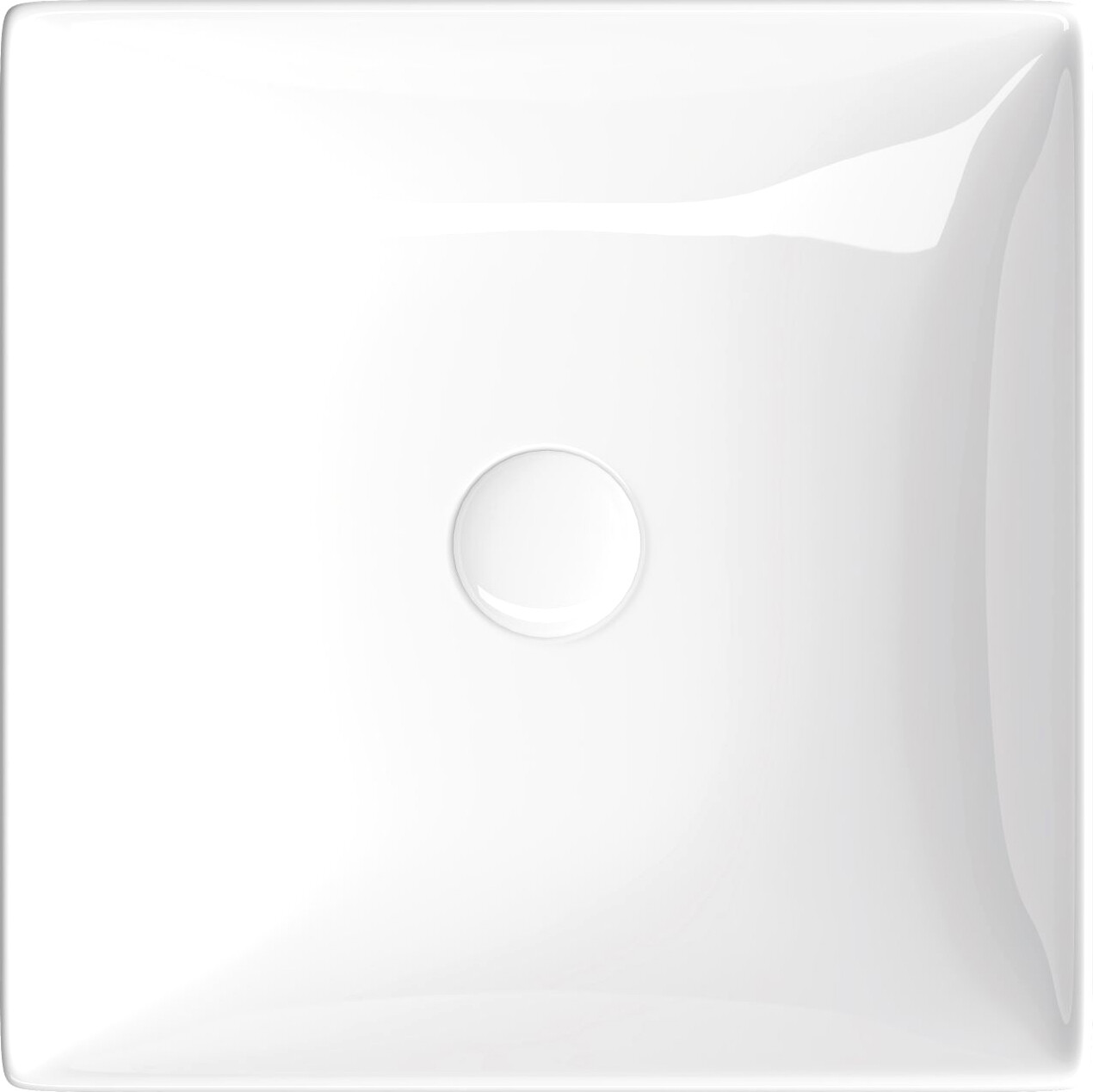 Раковина накладная керамическая квадратная 40 см белая Stworki 3040-KL - изображение 9