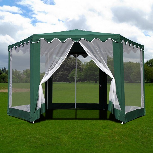 Садовый шатер с сеткой 2х2х2 м AFM-1048H Green