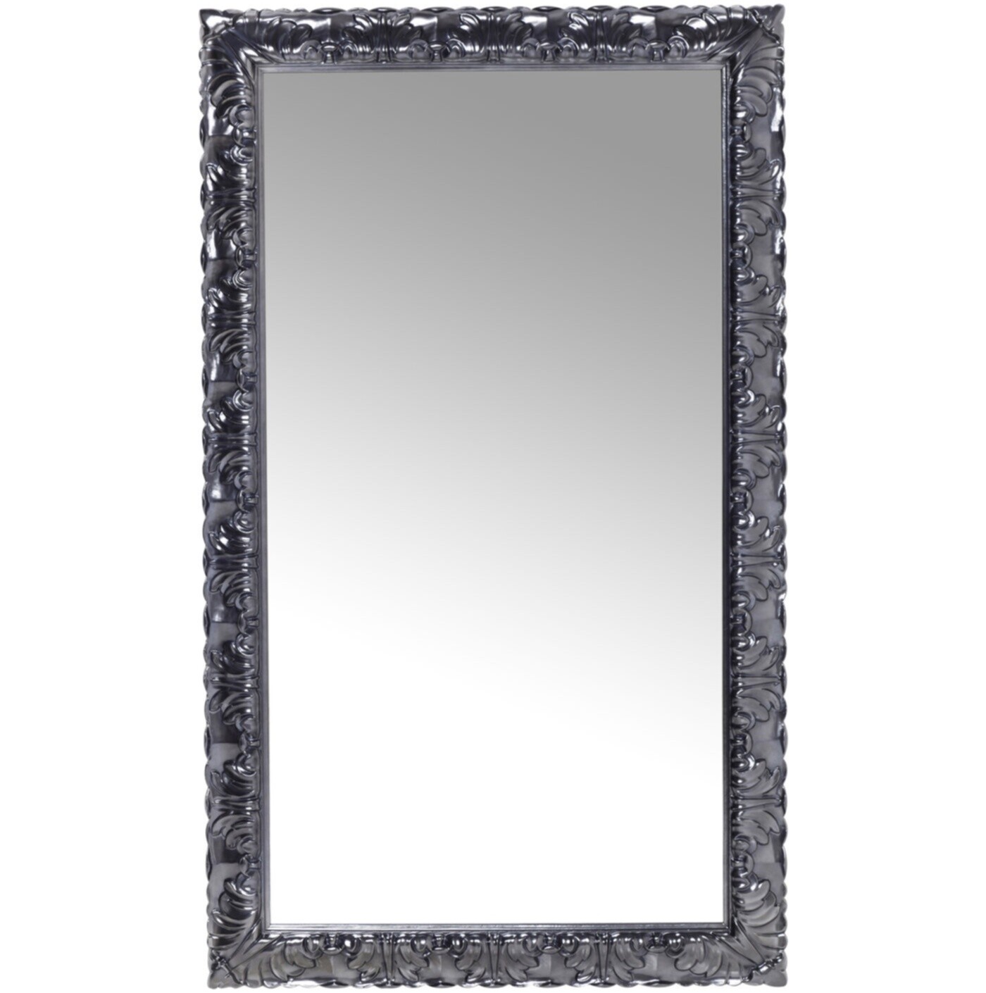 Зеркало настенное 148х88 см серебро Frasca