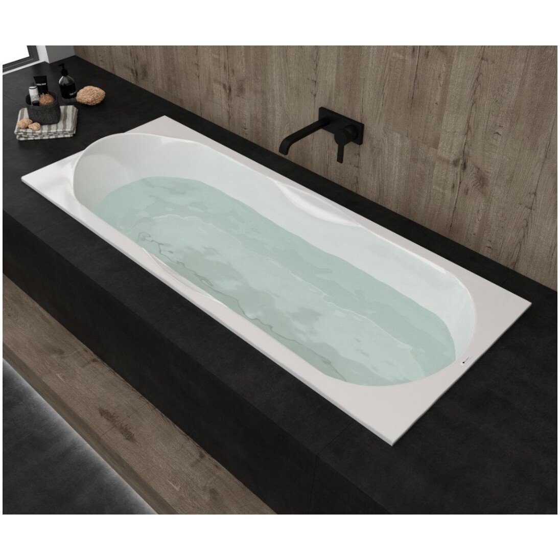 Ванна акриловая прямоугольная 70х150 см белая Creto Etna 1-1122 - изображение 9