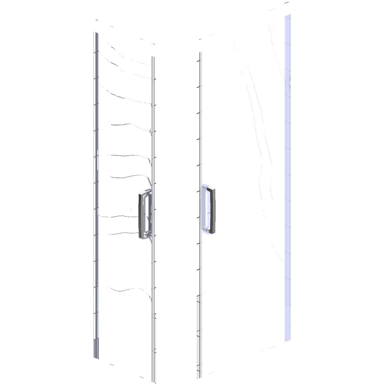 Душевой уголок 140х80 см хром глянец, прозрачное стекло Stworki "Карлстад" - изображение 14