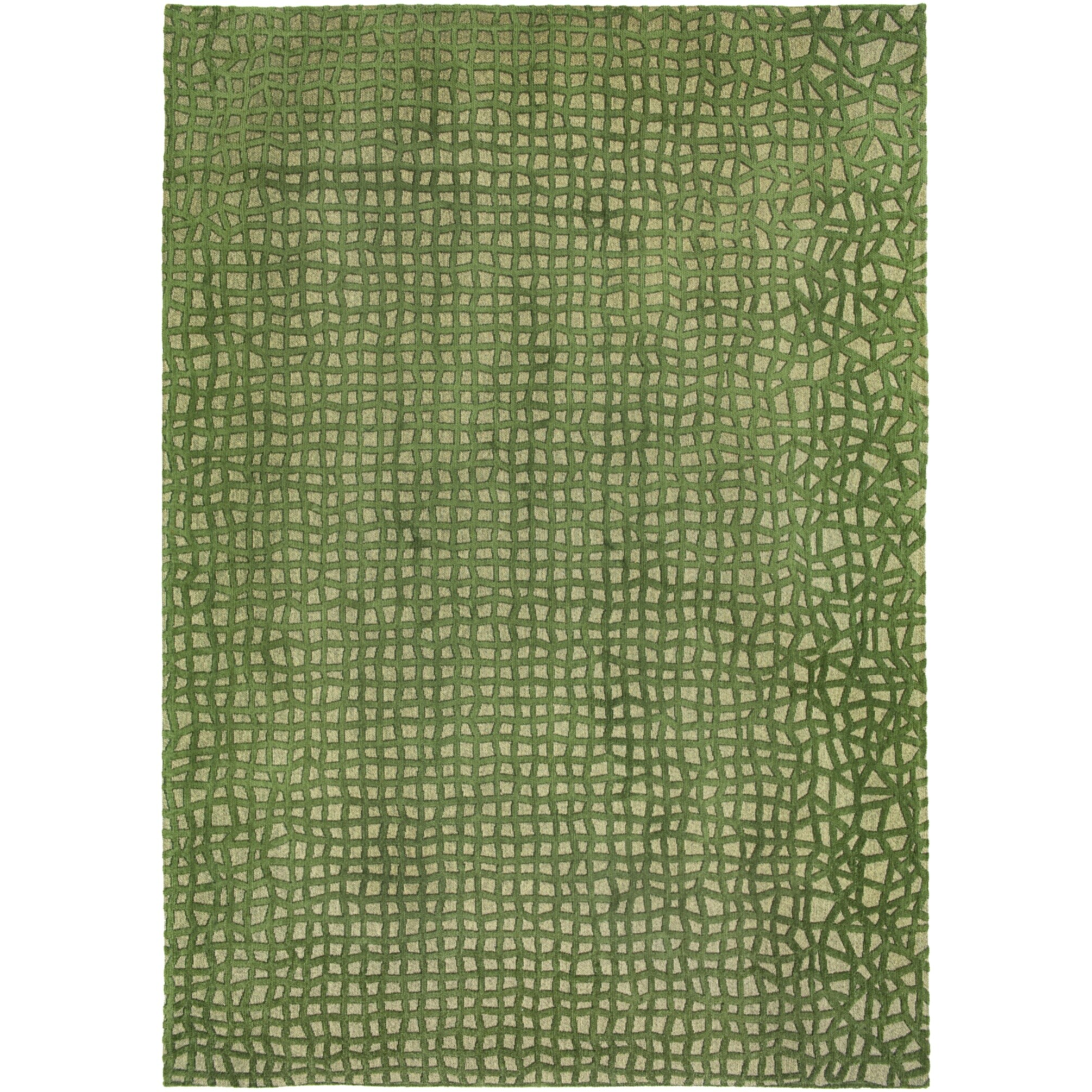 Ковер прямоугольный 170х240 см зеленый Alta Green