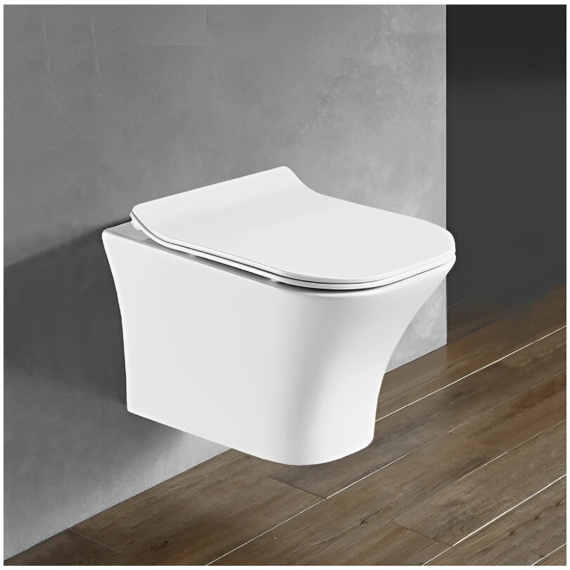 Унитаз подвесной безободковый белый Cerutti SPA Vettore Aria CT7190