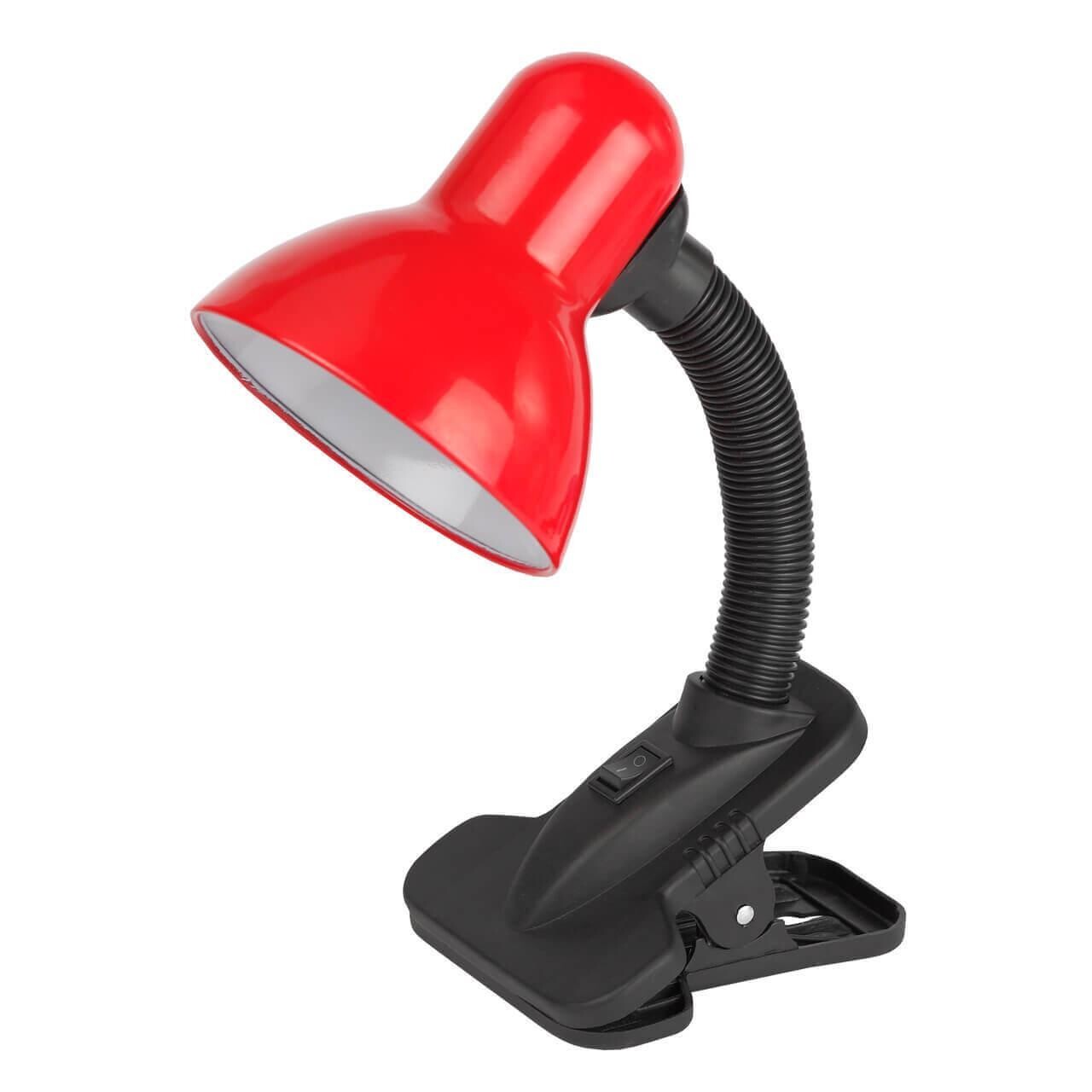 Лампа настольная красная N-102-E27-40W-R