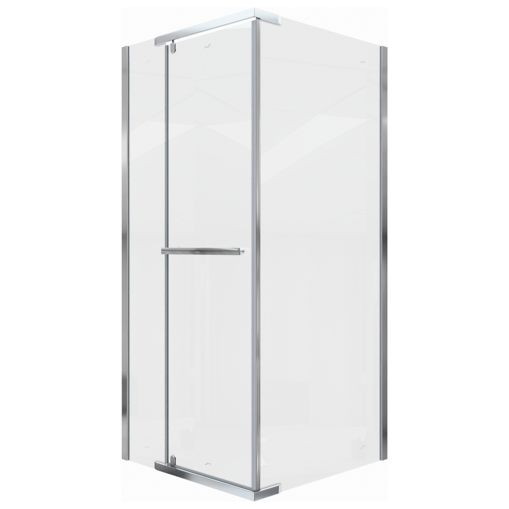 Душевой уголок квадратный 90x90 см хром Cerutti SPA Mimi ZQ91T