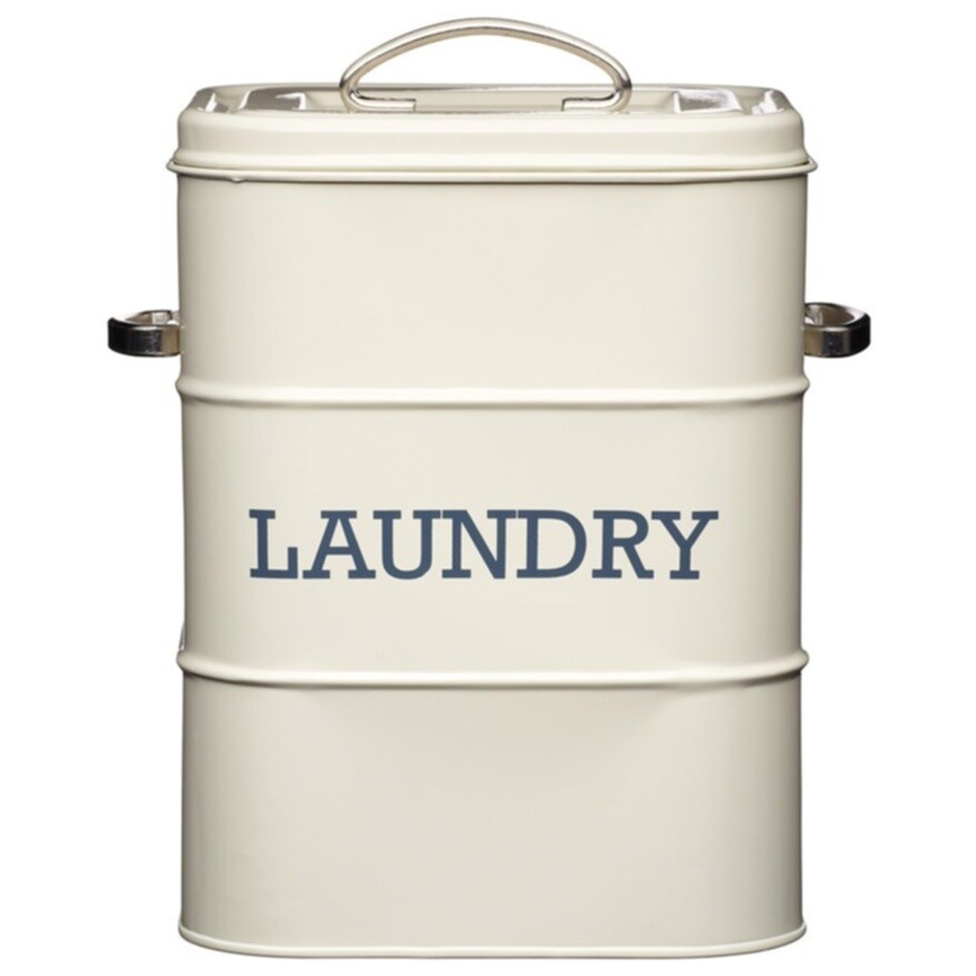 Корзина для хранения стиральных принадлежностей бежевая LNLAUNDRYCRE