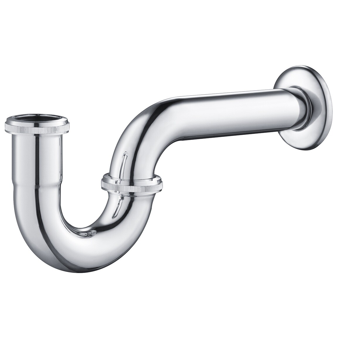 Сифон для раковины прямоточный хром Timo 961-00L