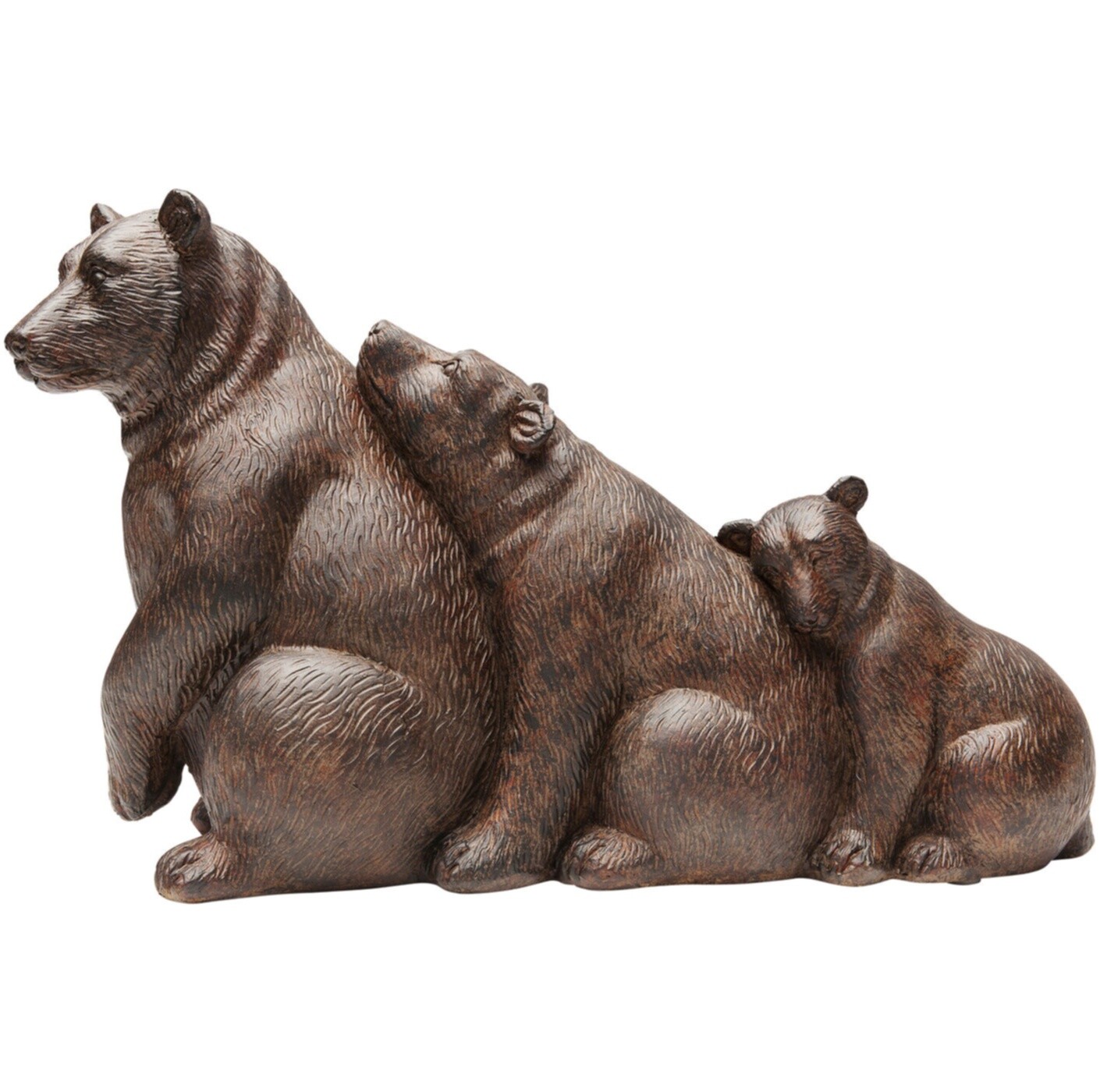 Статуэтка декоративная 20 см коричневая &quot;Семья Медведей&quot; Bear Family
