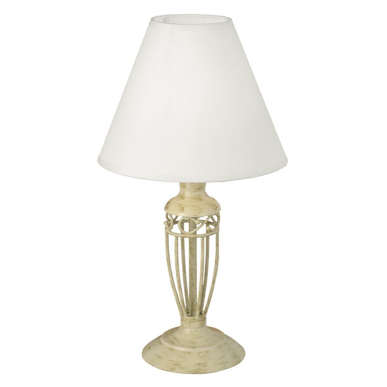Лампа настольная белая Antica 83141