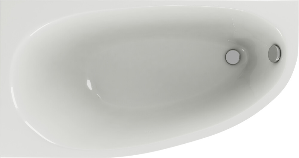 Ванна акриловая 160х90 см левая белая Aquatek &quot;Дива&quot; DIV160-0000001