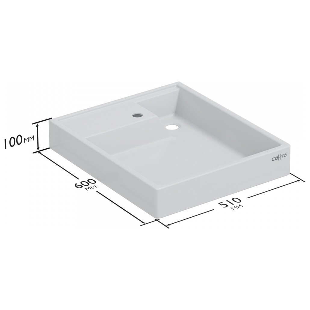 Умывальник над стиральной машиной белый "СаНта Юпитер Мини 500" 900133 - изображение 5