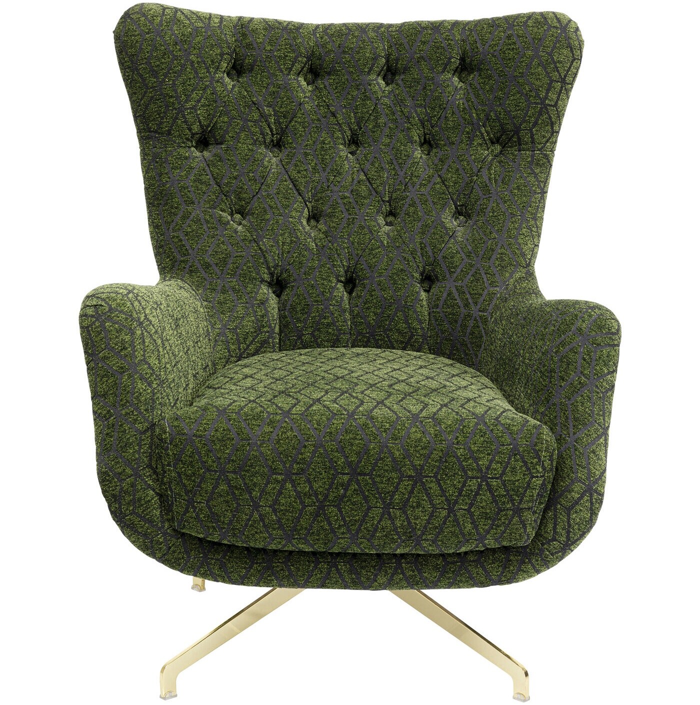 Кресло вращающееся зеленое Bellini 86662