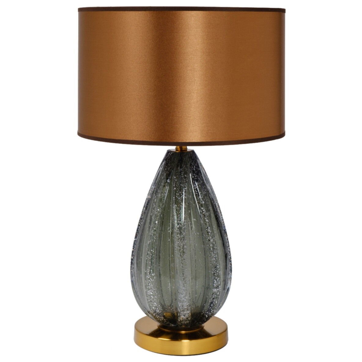 Лампа настольная с коричневым плафоном 60 см K2TL-07233