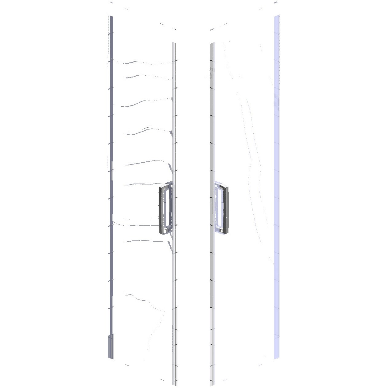 Душевой уголок 120х120 см черный матовый, стекло матовое Stworki "Дублин" - изображение 13