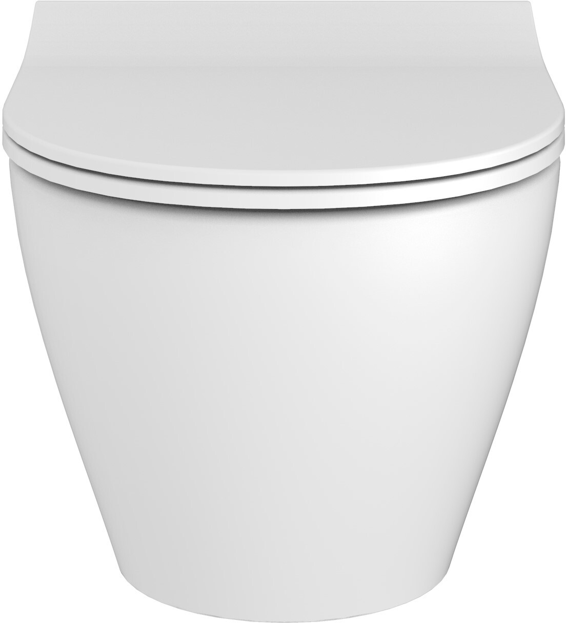 Унитаз подвесной фарфоровый С сиденьем белый Stworki Merlingen MWH55 - изображение 6