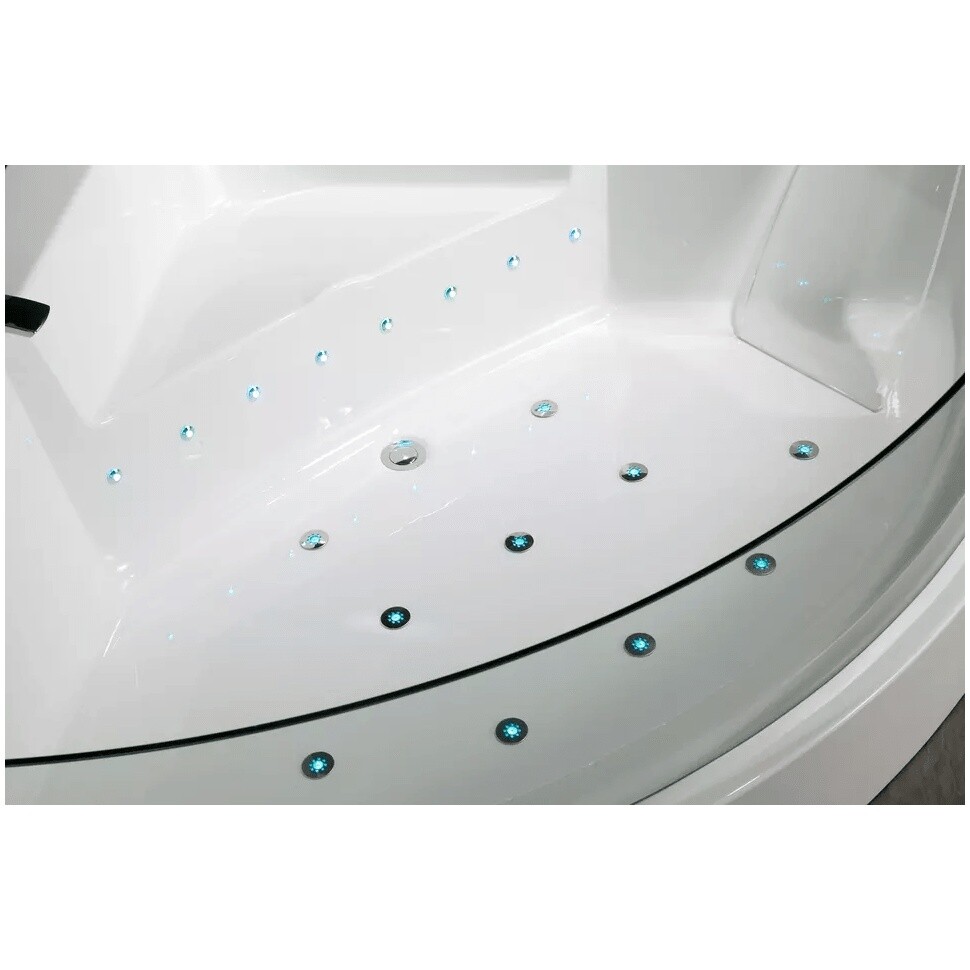 Ванна акриловая гидромассажная белая Cerutti SPA C-401 - изображение 9