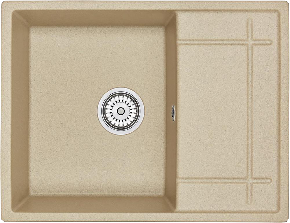 Мойка кухонная 65х50 см сардоникс Domaci &quot;Солерно&quot; EMQ-1650.Q