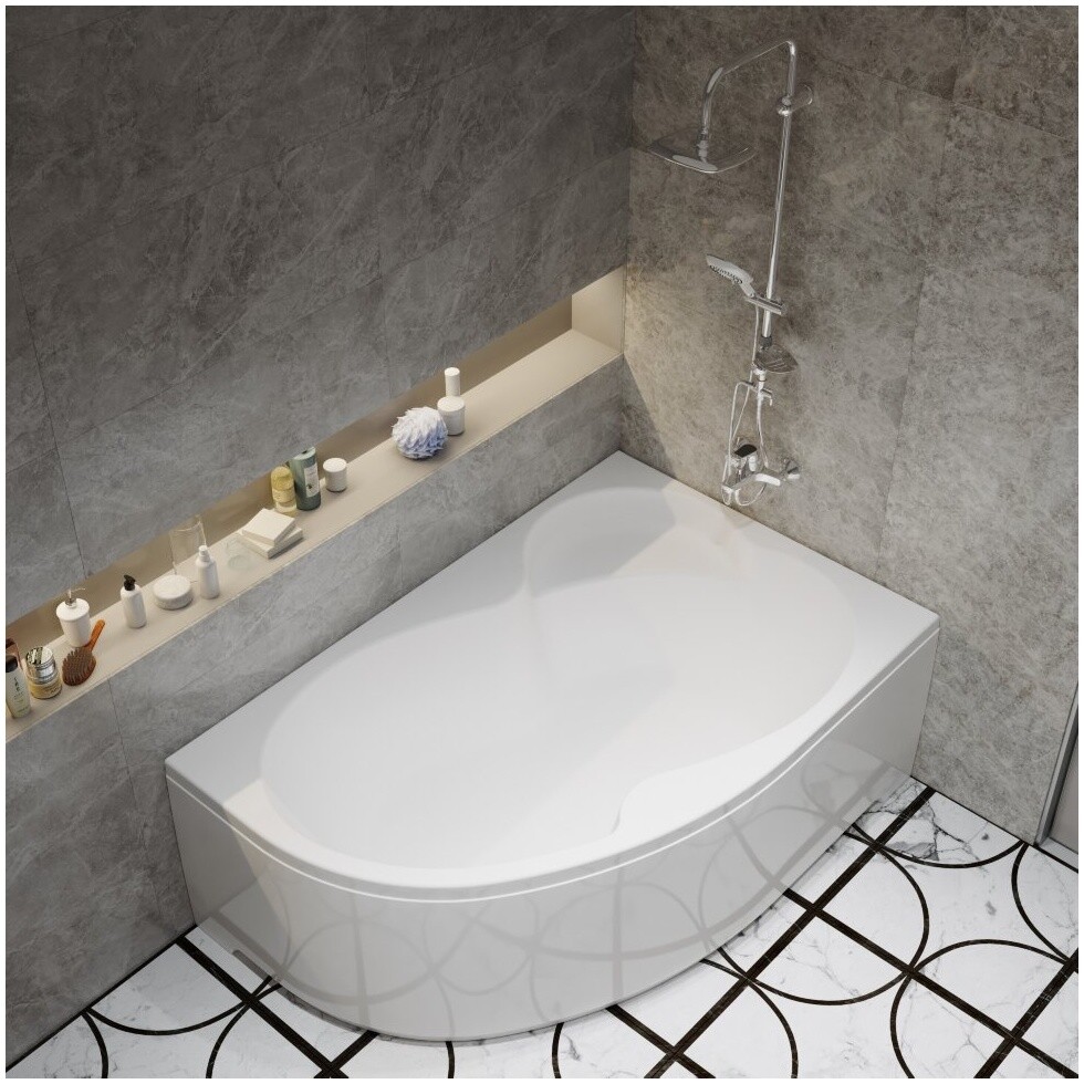 Ванна акриловая белая левая Triton "Мари 170" Щ0000046666 - изображение 5