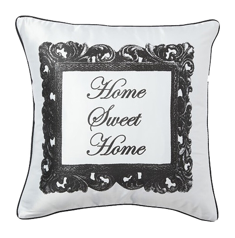 Подушка с надписью Home Sweet Home