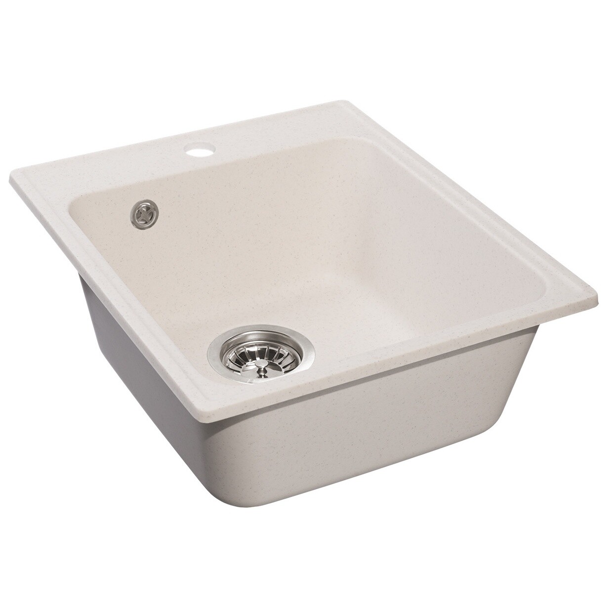 Мойка кухонная белая Reflection Quadra RF0243WH