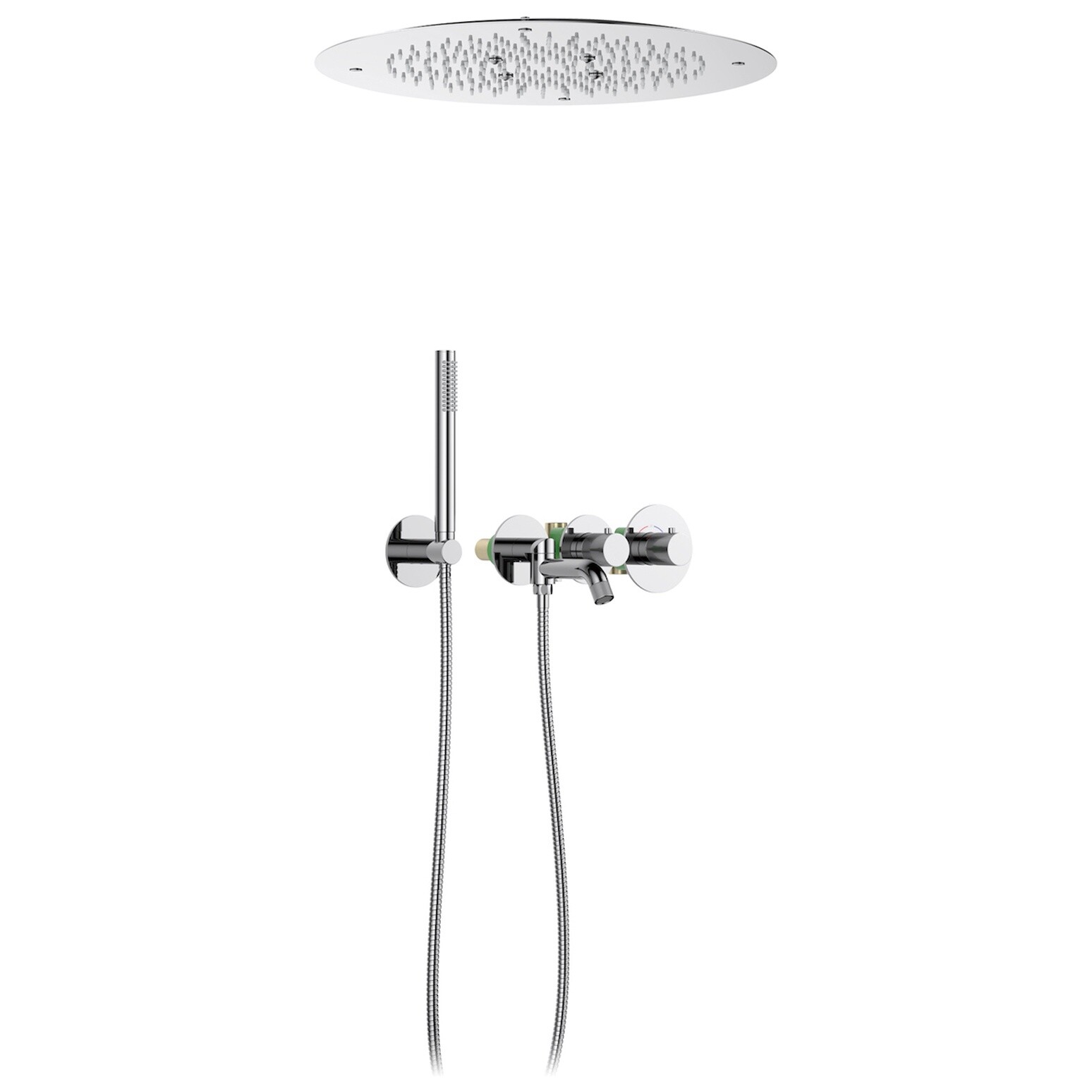 Душевая система с термостатом хром Timo Saona SX-2358-00SM