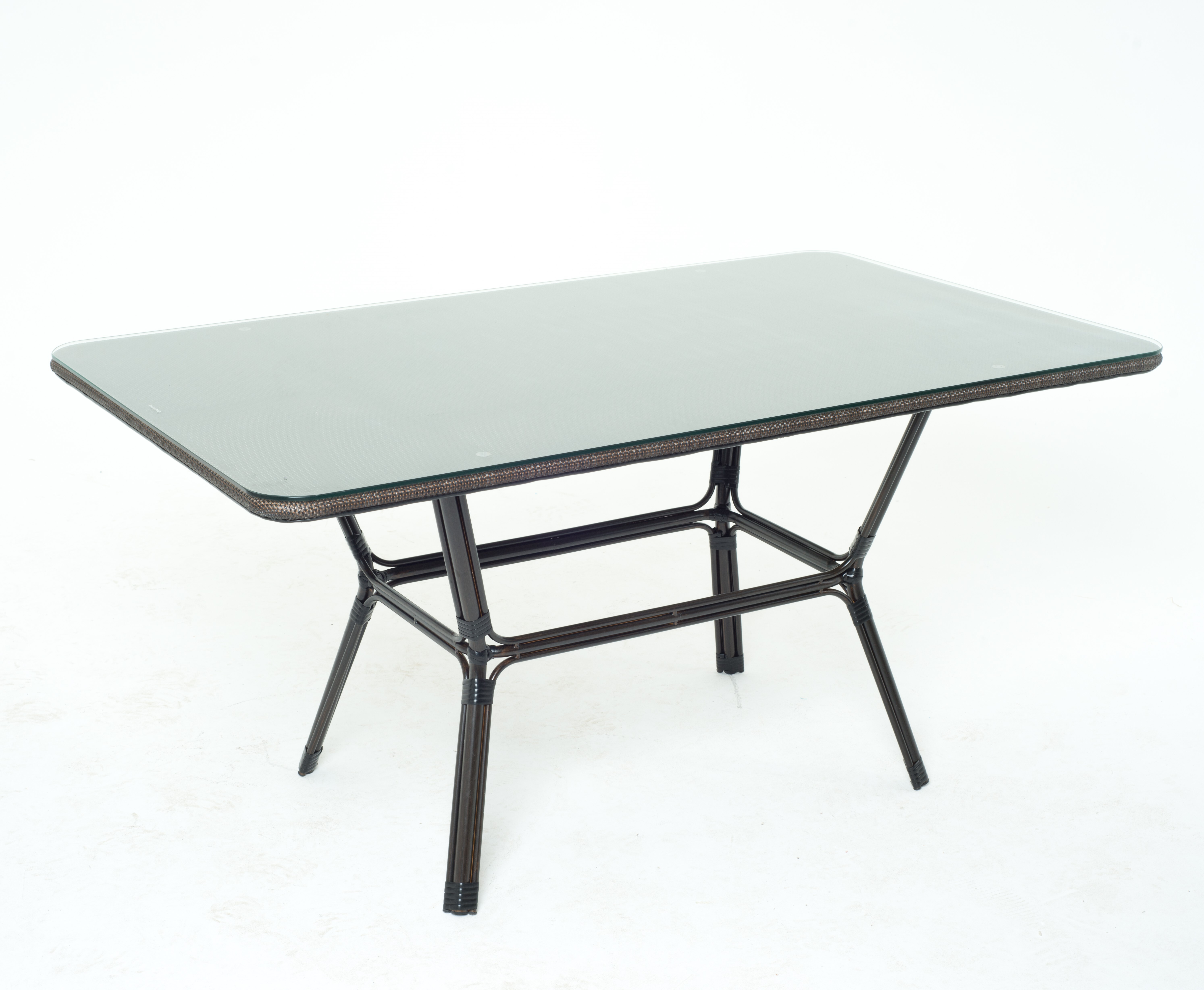 Обеденный стол темно-коричневый Vinotti