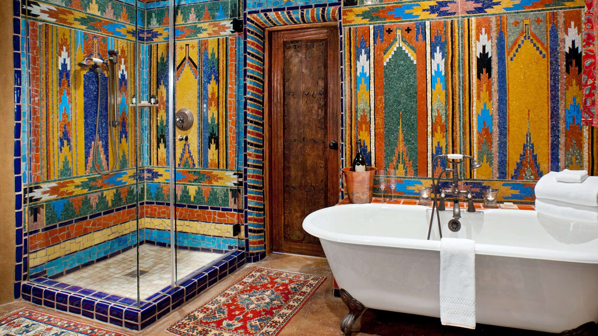Египетский стиль для ванной комнаты