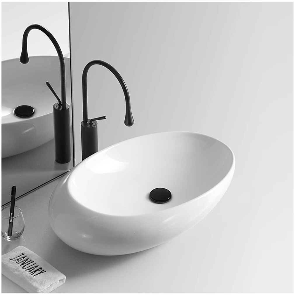 Смеситель для раковины однорычажный черный Boch Mann Tropfen B XL BM9634 - изображение 11