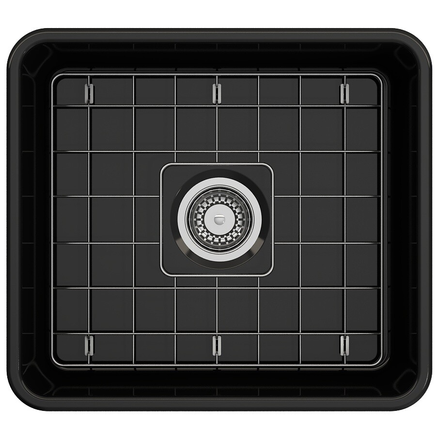 Мойка кухонная фарфоровая черная Bocchi Lavetto 1136-005-0120-03 - изображение 4