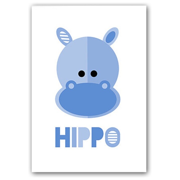 Постер Hippo А4