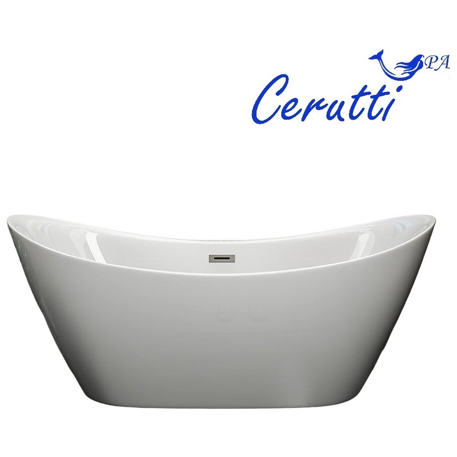 Ванна акриловая 180х80 см белая Ceruttispa NEMI180 CT10201 - изображение 5