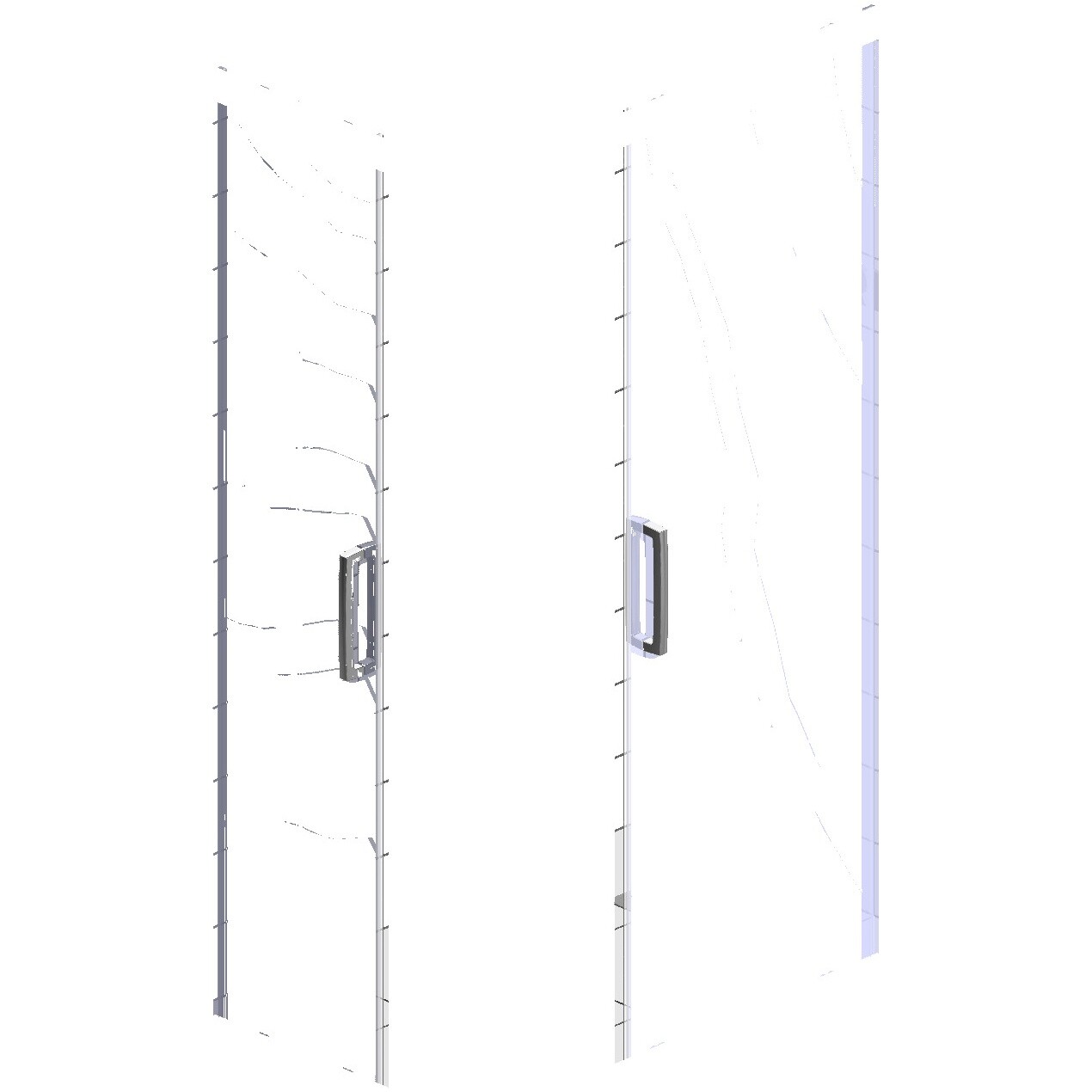Душевой уголок 90х80 см хром глянец, прозрачное стекло Stworki "Карлстад" - изображение 23