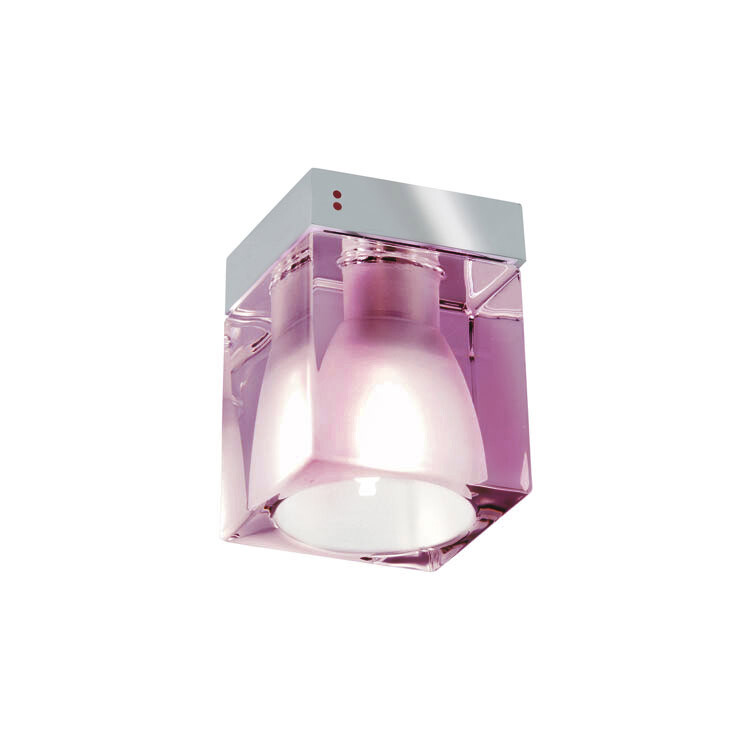Светильник настенно-потолочный розовый Fabbian D28G0200 Rosso