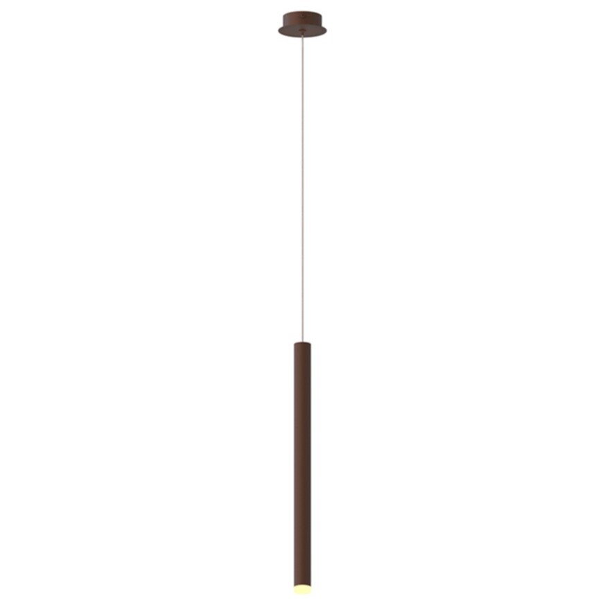 Подвесной светильник светодиодный коричневый Cala 8081