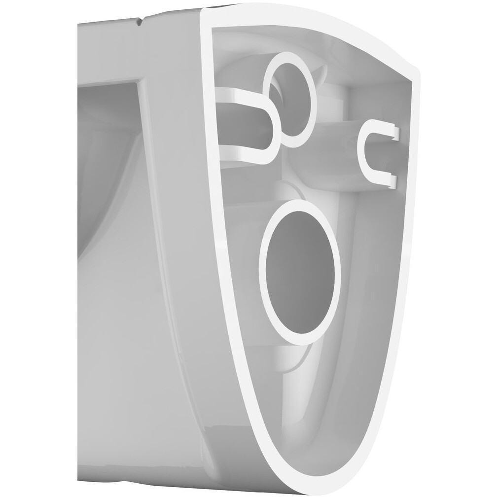 Унитаз подвесной с инсталляцией и кнопкой смыва белая Vitra Normus L-box 9773B003-7206 - изображение 6