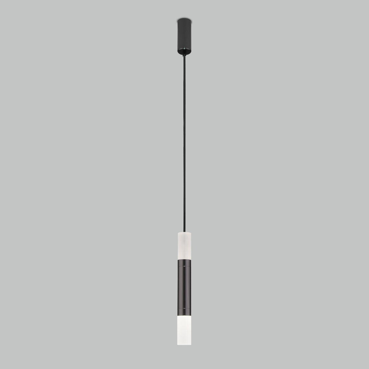 Подвесной светодиодный светильник черный Axel 50210-1 LED черный жемчуг