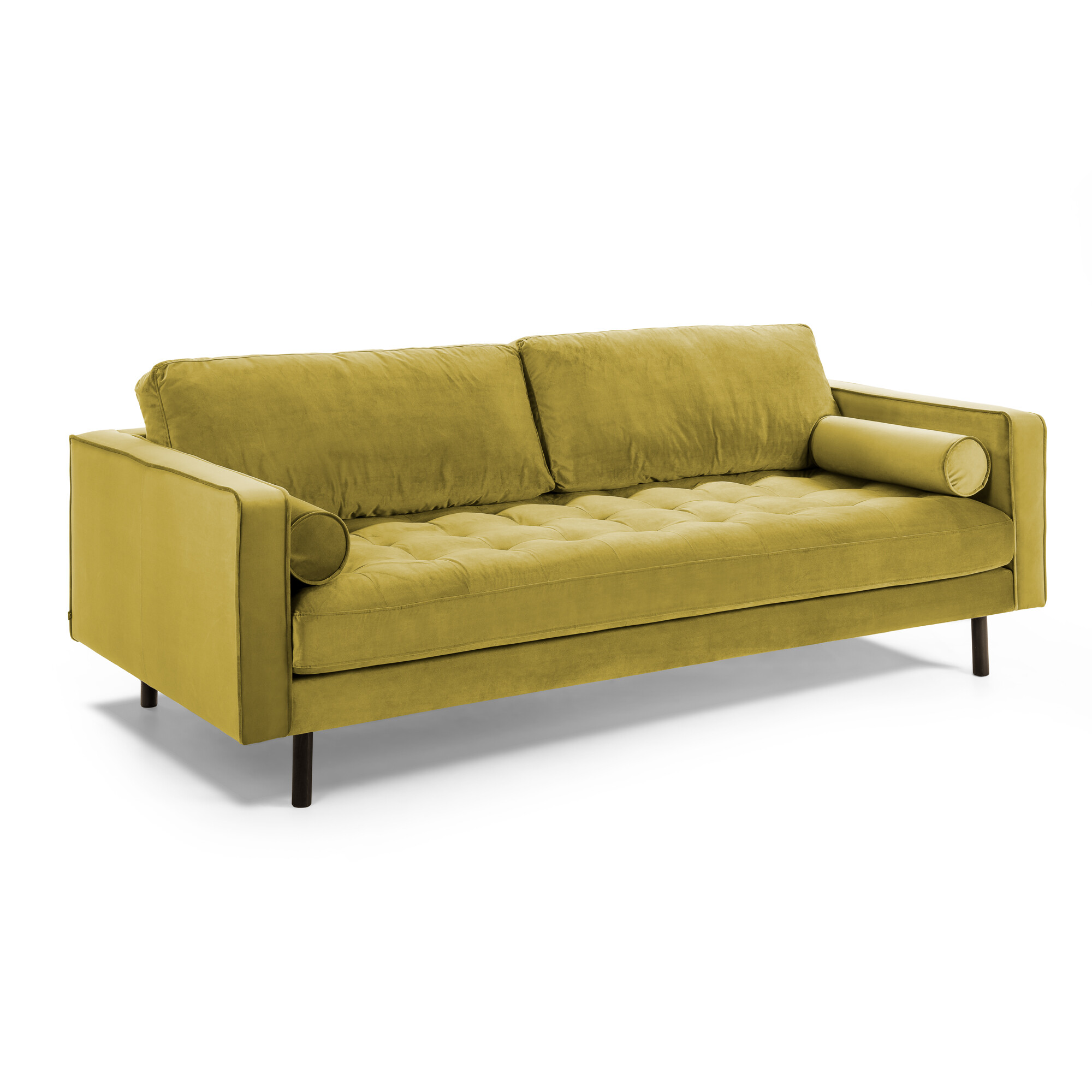 Диван Bogart Sofa 2 двухместный темно-желтый от La Forma