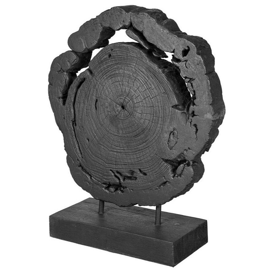 Декор настольный деревянный 50 см черный 78607-BLAC