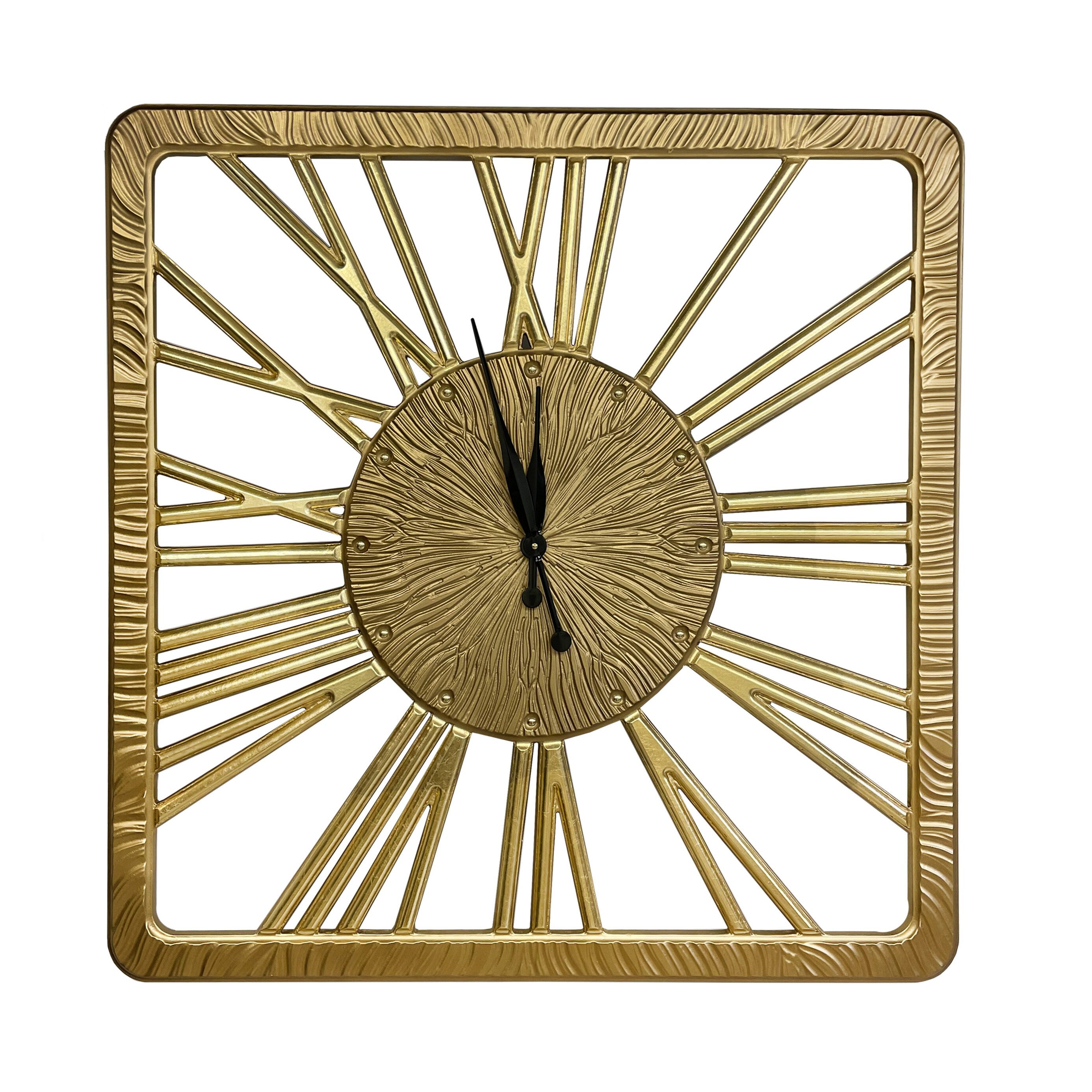 Часы настенные квадратные бронза TWINKLE NEW